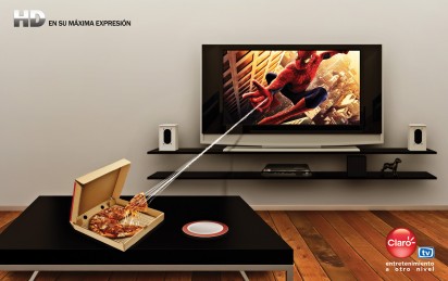 Claro TV HD as no other CLAROSPIDERMANHD412x259 Claro TV HD as no other