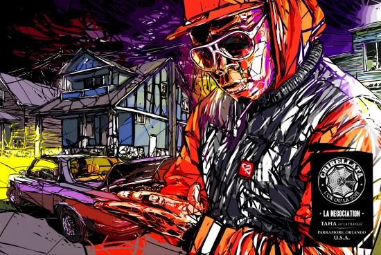 “Cribellata” – Mafia illustrations by Cros2 CRIBELLATALANEGOCIATION550x369 “Cribellata” – Mafia illustrations by Cros2