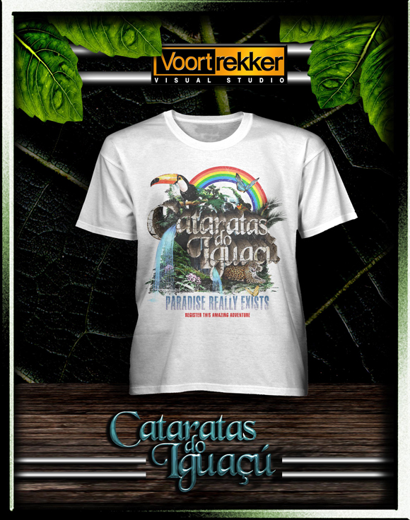 Cataratadesignyoutrust pic on Design You Trust Cataratadesignyoutrust Localizated Stamp Iguassu Falls (Textile Design)