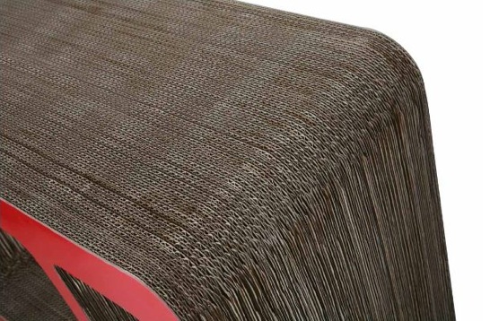 Closeupofcardboard red smallforweb pic on Design You Trust Closeupofcardboard red smallforweb Cartoon furniture from @Fashion4Home