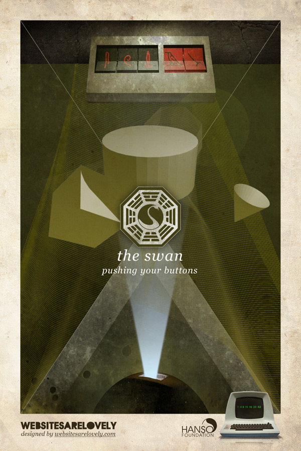 Lost Posters Dharma Initiative Stations DYT TheSwan Lost Posters Dharma Initiative Stations
