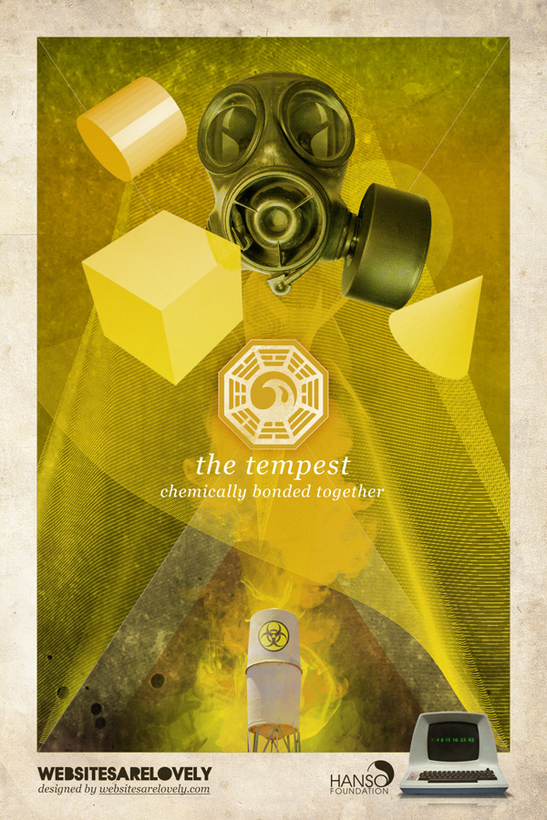 Lost Posters Dharma Initiative Stations DYT TheTempest 02 Lost Posters Dharma Initiative Stations