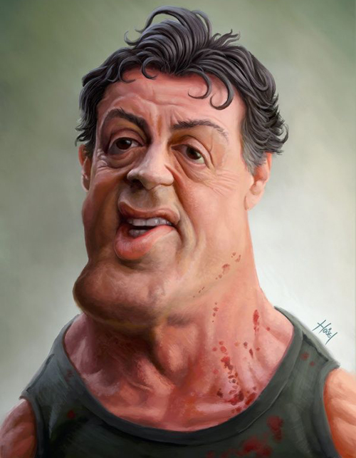 funny celebrity photos. 40 Funny Celebrity Caricatures