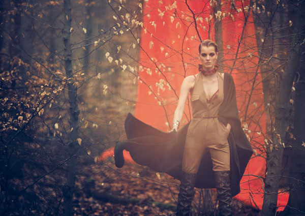 DavidBellemre Denisa Dvorakova by David Bellemére for Marie Claire
