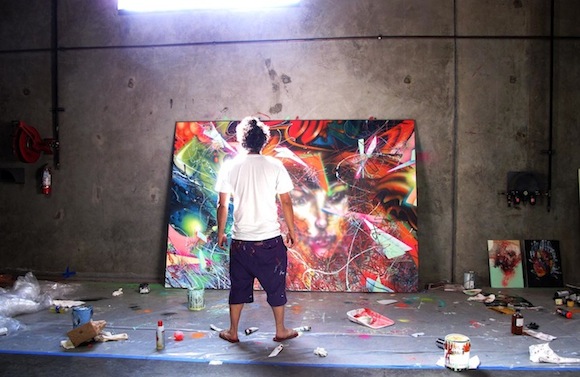 DavidChoeNothingtoDeclareLAzarides1 01 Preview: Nothing to Declare by David Choe