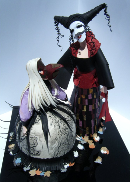 DesignFetishCharacterPaperSculpturesbySherChristopher1 Paper Sculptures by Sher Christopher