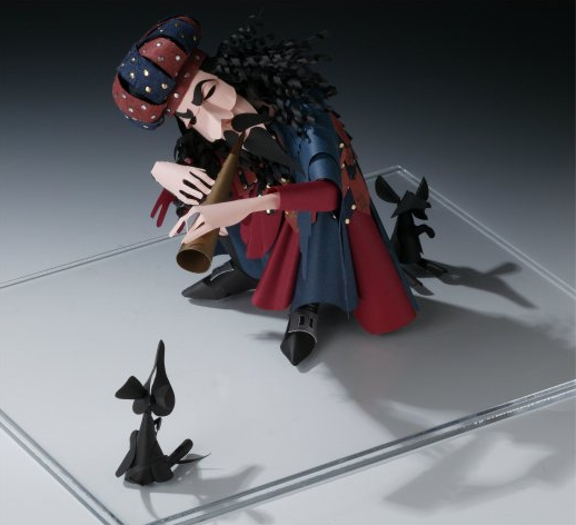 DesignFetishCharacterPaperSculpturesbySherChristopher3 Paper Sculptures by Sher Christopher