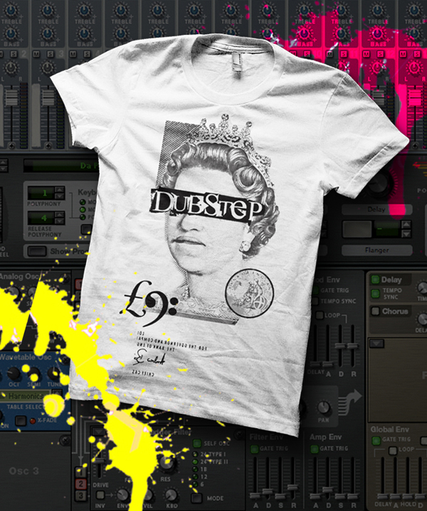 Dubstep 01 Dubstep T shirt by Fishgun