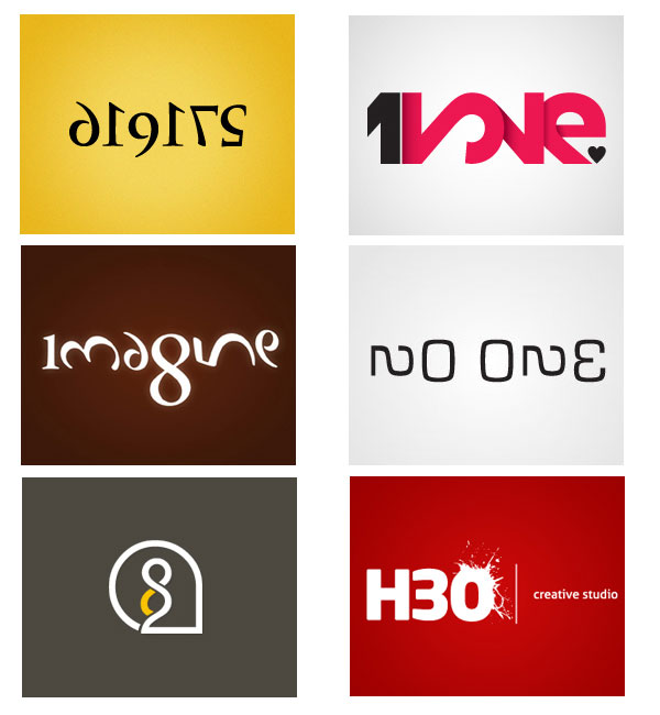 Dytnumber 25 Digital Logos with hidden numbers – Fun with figures!!