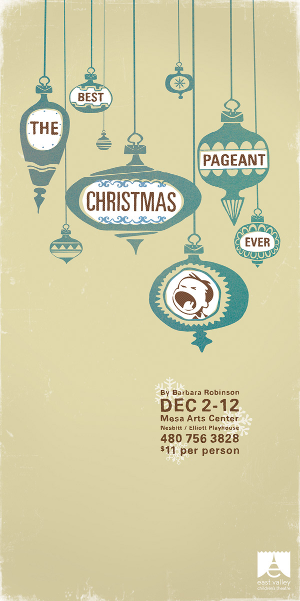 EVCT Season Posters EVCT Best Christmas Pageant poster 600w 01 EVCT Season Posters