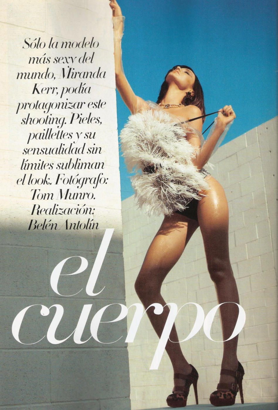 Miranda has the body, and the hair ElCuerpoMirandaKerr1 Miranda has the body, and the hair