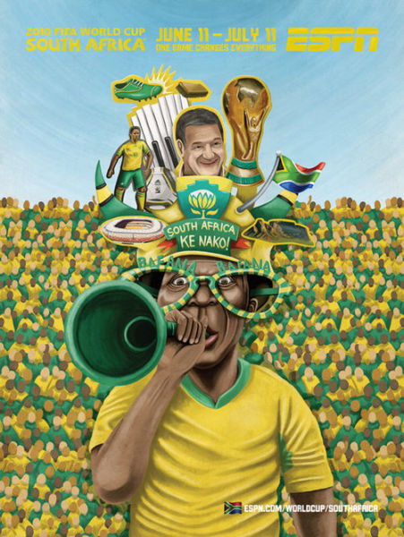 Espnworldcupposters28 pic on Design You Trust Espnworldcupposters28 ESPN 2010 World Cup Murals (32 Teams)