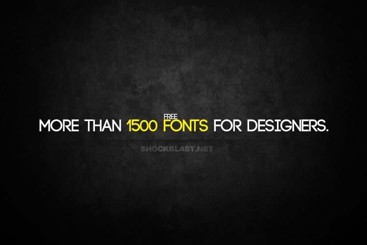 FREEDOWNLOADFONTS more than 1500 fonts to download!