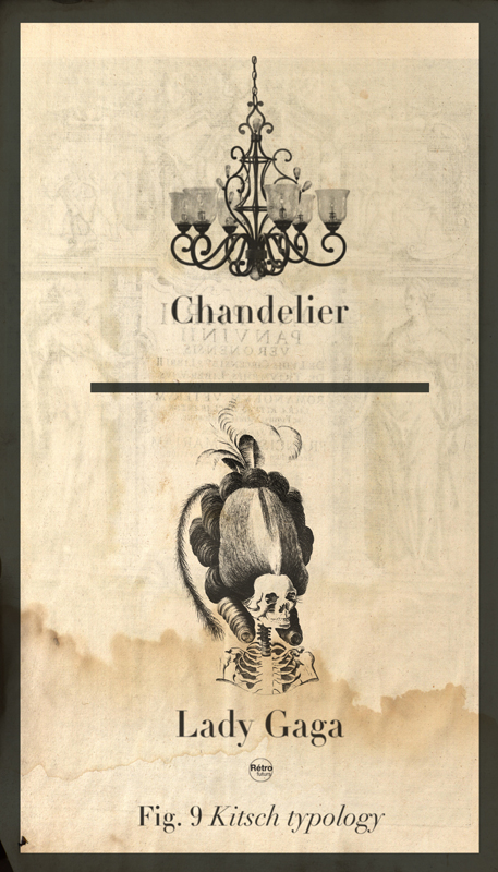 Fig.9Kitschtypology chandelierladygaga7169161834229498808 Figures by Stéphane Massa Bidal / Retrofuturs