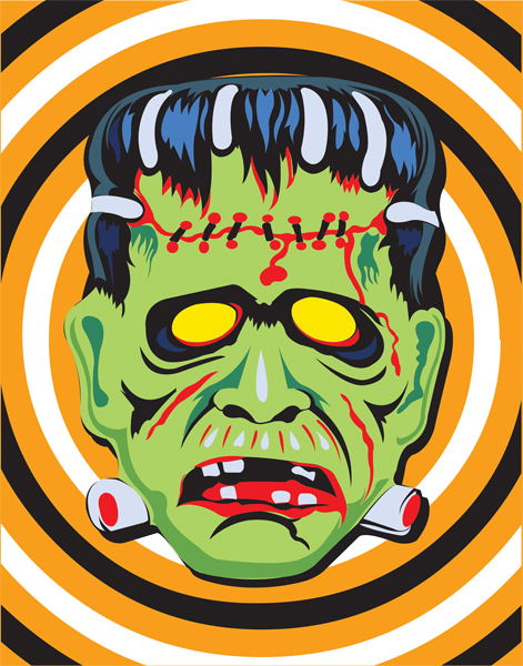 FrankensteinMask pic on Design You Trust FrankensteinMask Masks, Monsters & Robots
