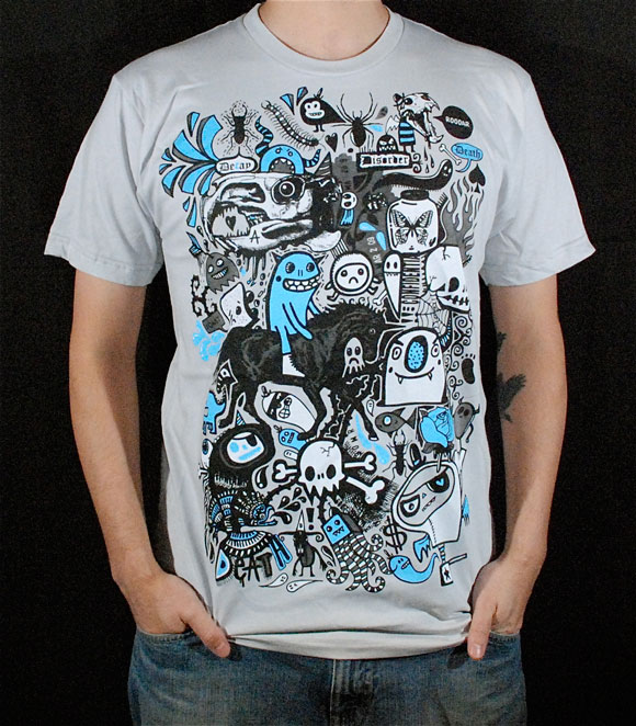 GP580 01 pic on Design You Trust GP580 01 Incredible T Shirt Doodle Artist: Wotto