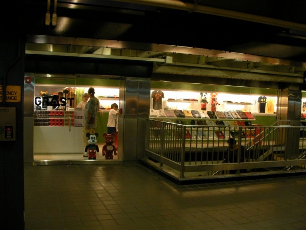 new york city subway system. Store in NYC Subway