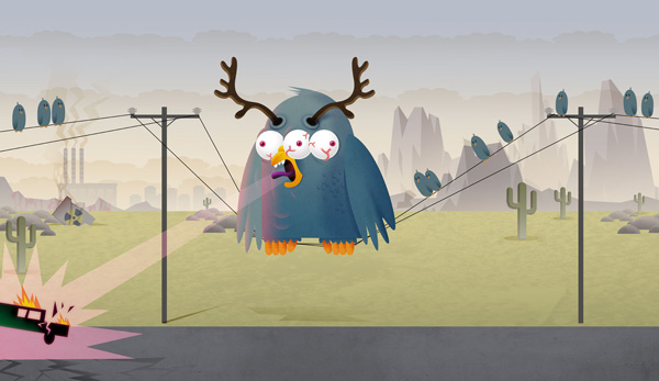 GiantMutantBird Giant Mutant Killer Creatures Attack!