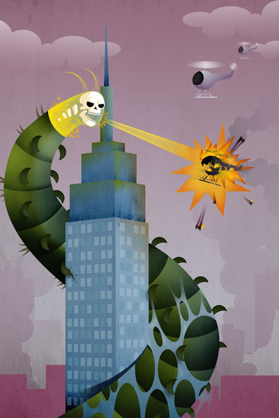 GiantMutantCentipede Giant Mutant Killer Creatures Attack!