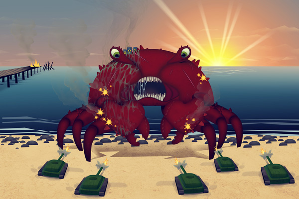 GiantMutantCrab Giant Mutant Killer Creatures Attack!