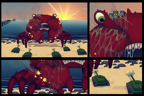 GiantMutantCrabcomp Giant Mutant Killer Creatures Attack!