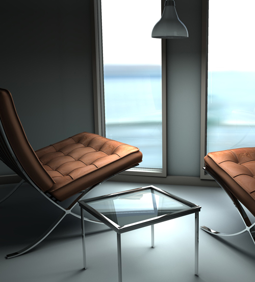 Hus Max3D small 3D view