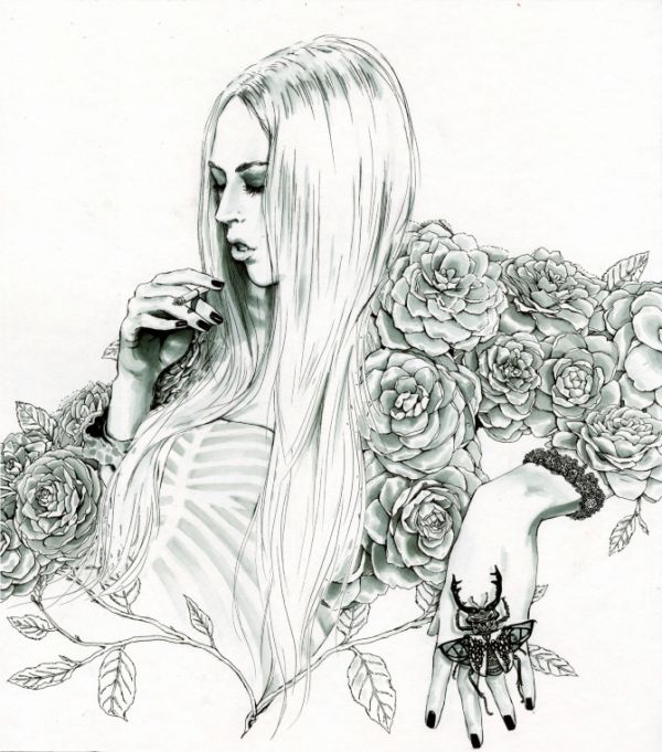 IHAteThinkingofYou Illustrations by Nicole Guice
