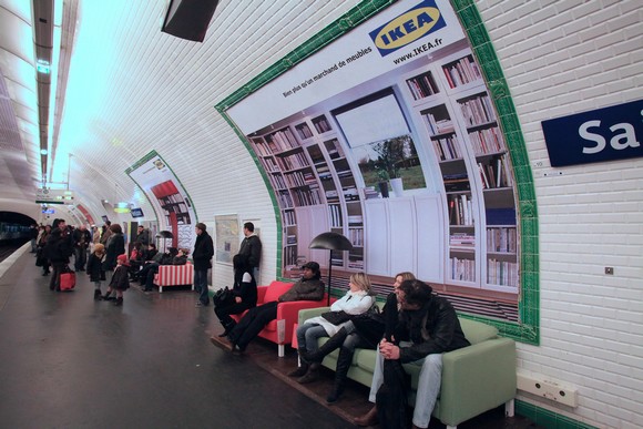 IKEA IKEA Parisian Subway campaign