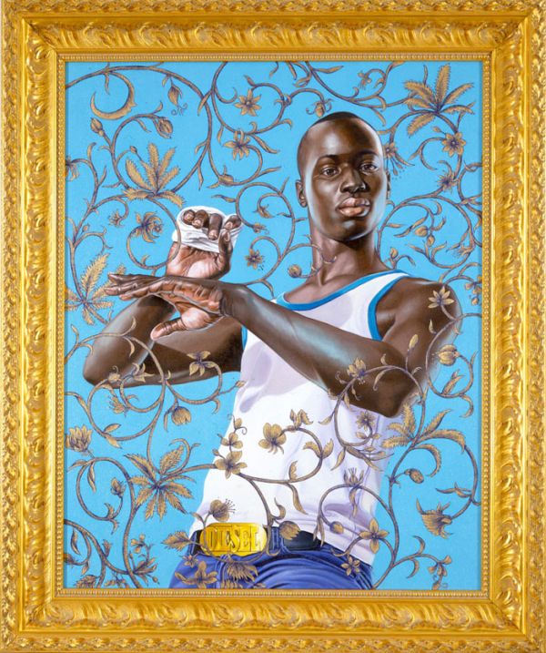 IMAGEFROMCOLLIDINGWORLDSbyKehindeWileyallrightsreserved3 pic on Design You Trust IMAGEFROMCOLLIDINGWORLDSbyKehindeWileyallrightsreserved3 Painting by Kehinde Wiley