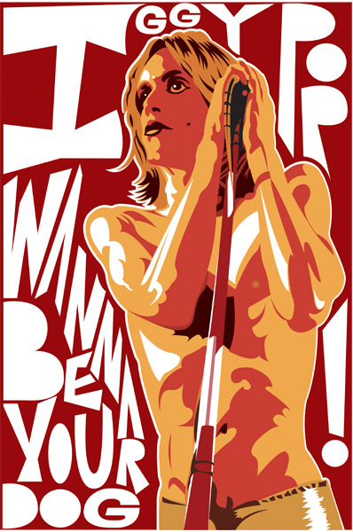 IggyPop pic on Design You Trust IggyPop Punk Icon