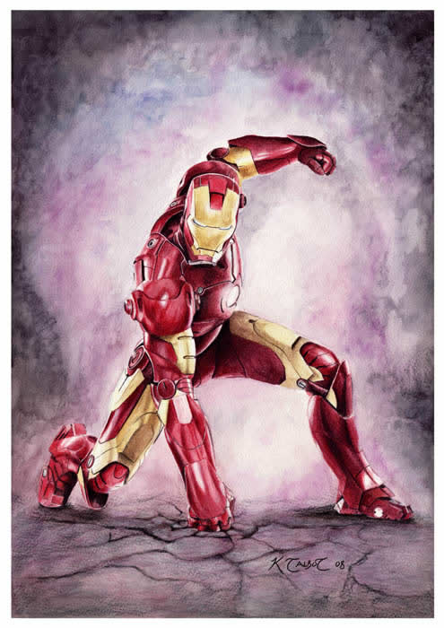 Iron Man by ktalbot 40+ Best Iron Man Fanart