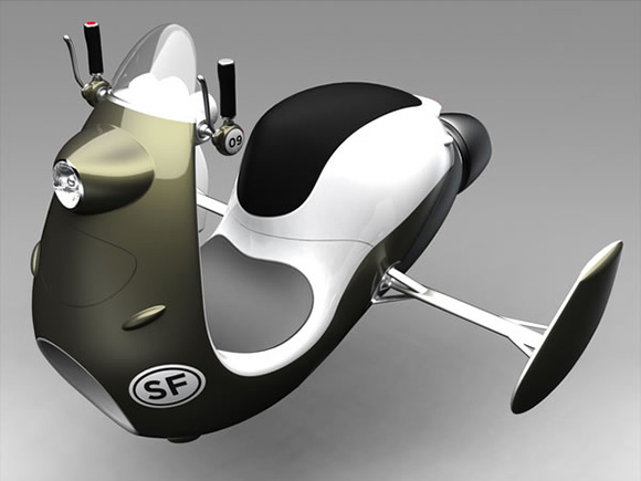 JetScooterConcept01 01 Jet Scooter concept