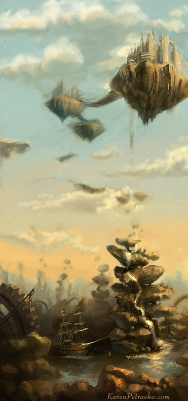 Karen Petrasko Journey to the Clouds by KPetrasko Karen Petrasko