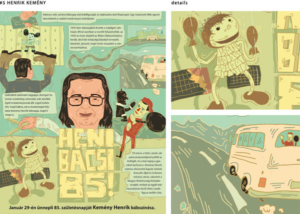 KEMENY hungarian comics from Zsolt Vidak