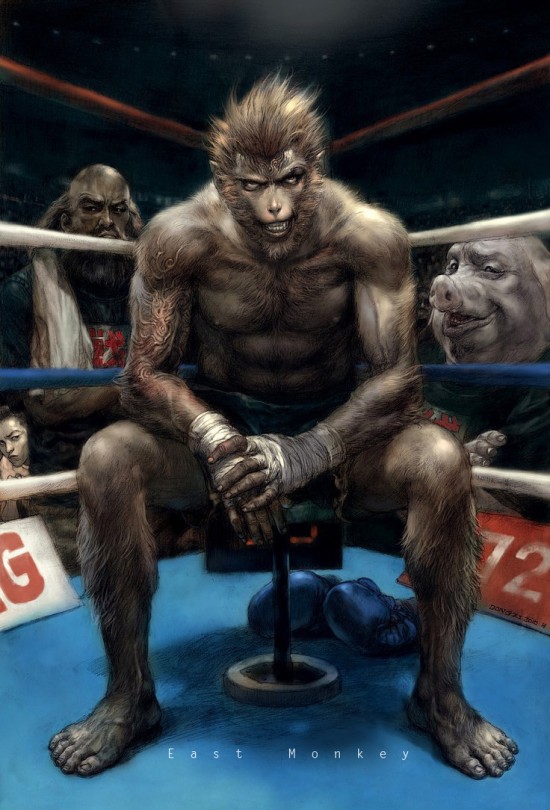 Illustrations by EastMonkey K boxing by EastMonkey550x810 Illustrations by EastMonkey