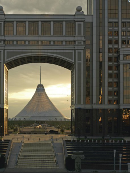 Khan112 Khan Shatyr, the 150m tall Royal Marquee, Kazakhstan