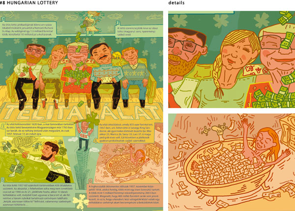 LOTTO1 hungarian comics from Zsolt Vidak
