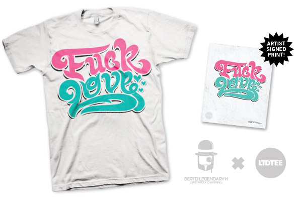 LTD Tees x Berto Legendary H LTDTeeBertoemail LTD Tees x Berto Legendary H