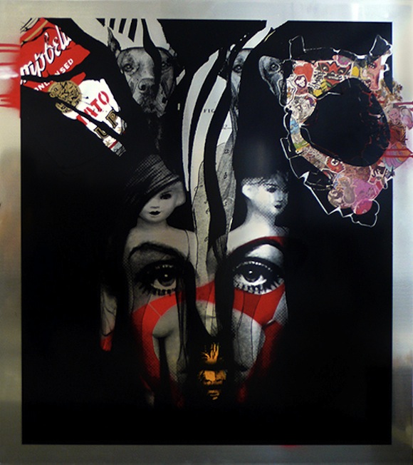 LeftSoapWeb pic on Design You Trust LeftSoapWeb Miss Buggs, painting over modern art