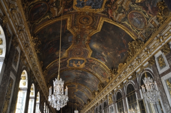 Château De Versailles Les peintures de la galerie des Glaces du chteau de Versailles Château De Versailles