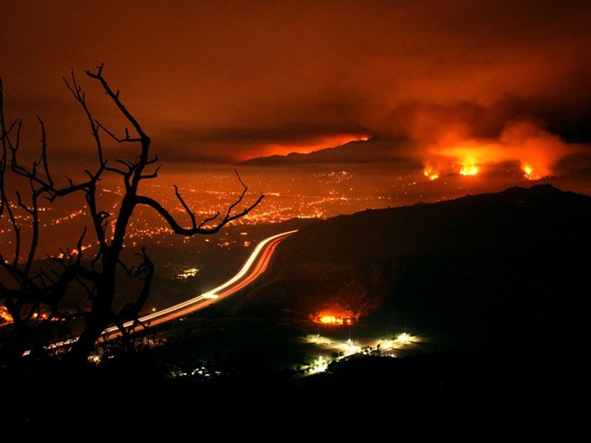 LosAngelesWildfires Photography Of NGC For August 2010