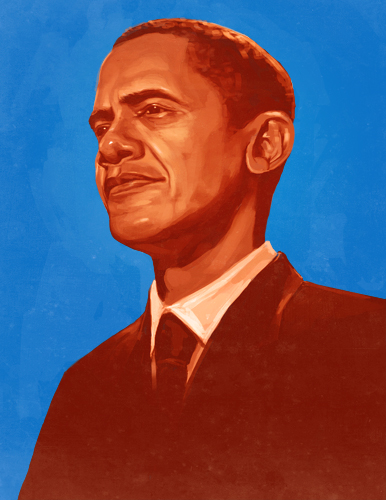 Mike Mitchell Obama Incredible Illustrations by Mike Mitchell AKA I’M WITH COCO