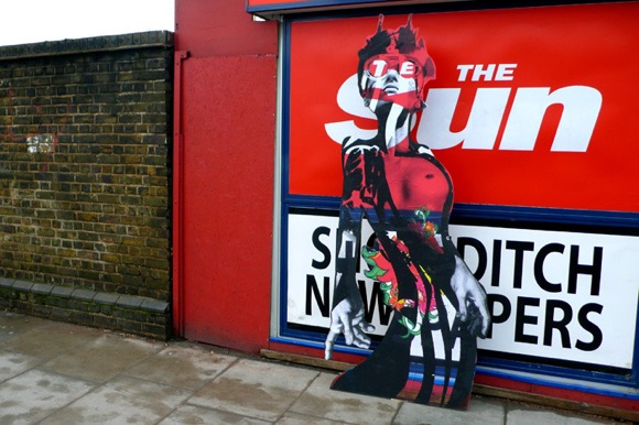 MissBugsCutOutFadeOut1 pic on Design You Trust MissBugsCutOutFadeOut1 Urban Street Art: Cut Out + Fade Out