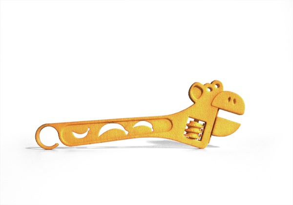 MonkeyWrenchonShapeways 3D Printed Monkey Wrench