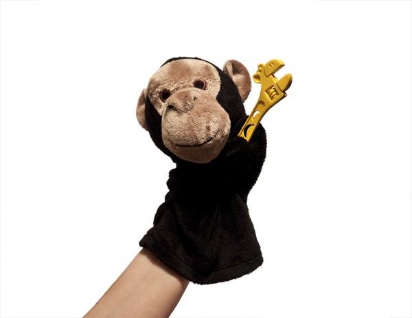 MonkeyWrenchonShapeways3d 3D Printed Monkey Wrench
