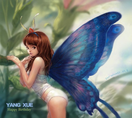 Illustrations by EastMonkey My little sister HB by EastMonkey550x492 Illustrations by EastMonkey