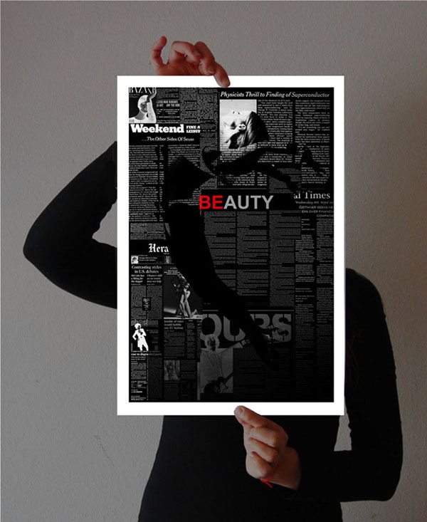 NAXARTBeautyPrint 02 Paper Dance Art Prints by Andre Nax