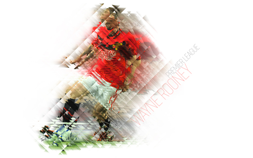 NEWROONEY45Wallpaper500 Wayne Rooney Neo Cubism By Tsevis 
