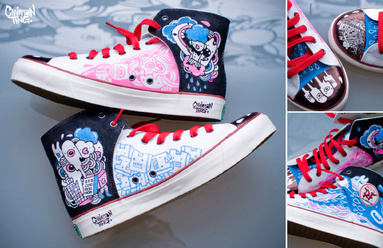 PFFlyerslayouts6 pic on Design You Trust PFFlyerslayouts6 Feet Mayhem by Chairman Ting for Art & Sole 2010