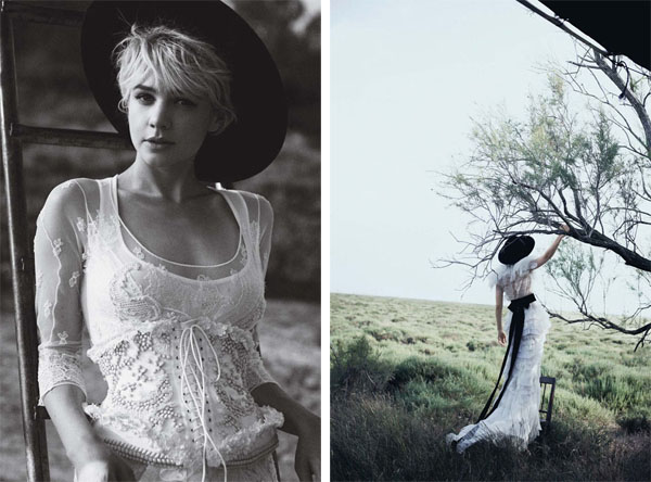 Carey Mulligan by Peter Lindbergh for Vogue US PeterLindbergh Carey Mulligan by Peter Lindbergh for Vogue US